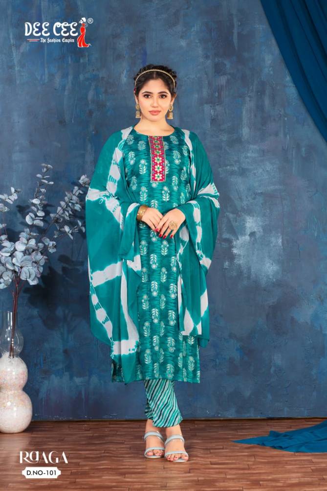 Raga By Deecee Capsule Printed Kurti With Bottom Dupatta Wholesale Shop In Surat